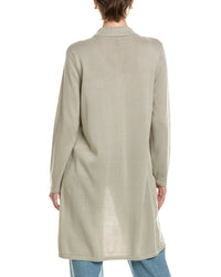 EILEEN FISHER Eileen Fisher Petite Collared Cardigan