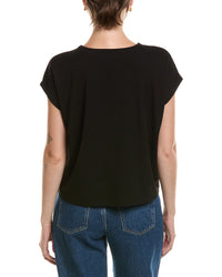 EILEEN FISHER Eileen Fisher Crew Neck Cropped Top