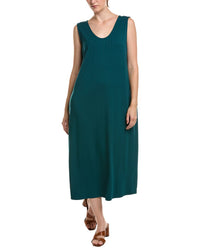 EILEEN FISHER Eileen Fisher V-Neck Flare Oval Dress