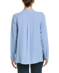 EILEEN FISHER Eileen Fisher Petite Silk Shirt
