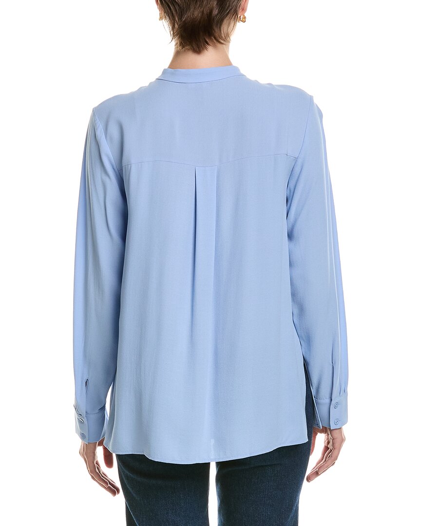 EILEEN FISHER Eileen Fisher Petite Silk Shirt
