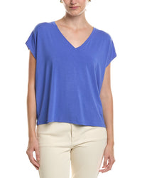 EILEEN FISHER Eileen Fisher V-Neck Square Top