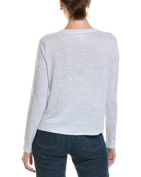 EILEEN FISHER Eileen Fisher Petite Linen Top