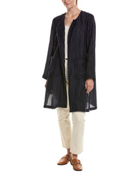 EILEEN FISHER Eileen Fisher Petite Round Neck Jacket