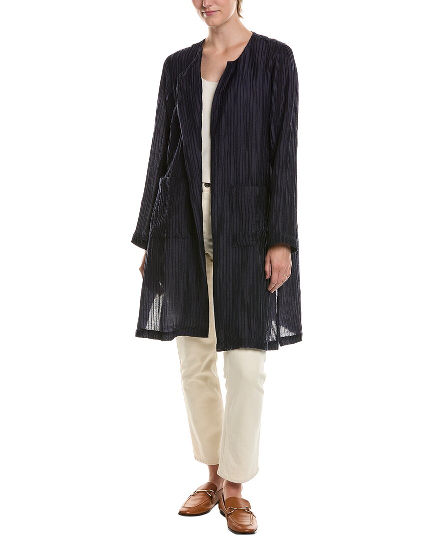 EILEEN FISHER Eileen Fisher Petite Round Neck Jacket