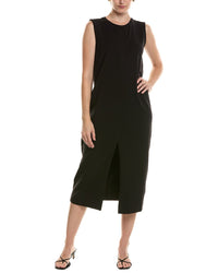 EILEEN FISHER Eileen Fisher Solid Midi Dress