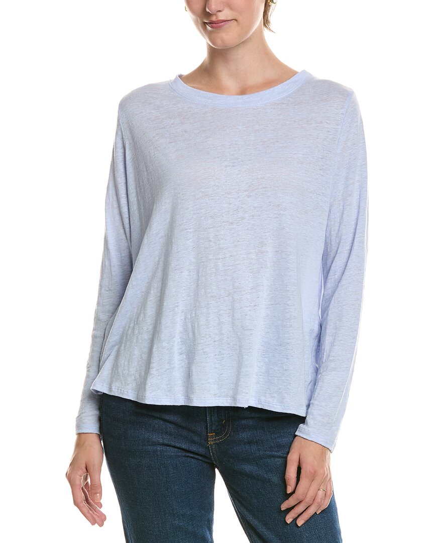 EILEEN FISHER Eileen Fisher Petite Linen Top