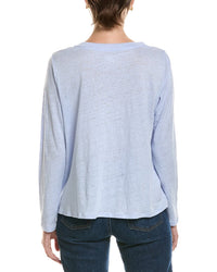 EILEEN FISHER Eileen Fisher Petite Linen Top