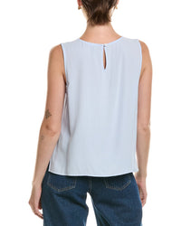 EILEEN FISHER Eileen Fisher Round Neck Silk Shell