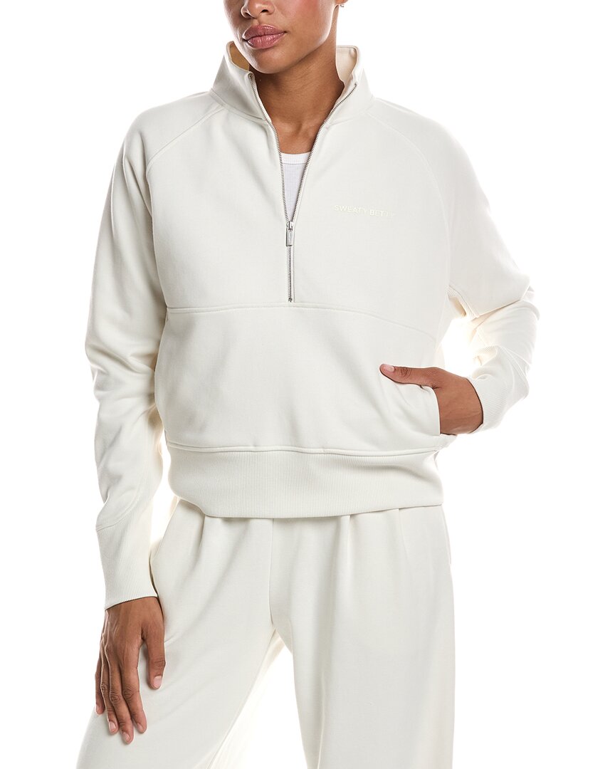 Sweaty Betty Sweaty Betty Revive Rib Mix 1/2-Zip Sweatshirt