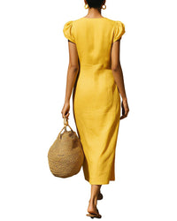 AUGUST 1987 August 1987 Midi Dress