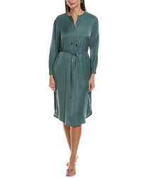 Peserico Peserico Tie Neck Midi Dress