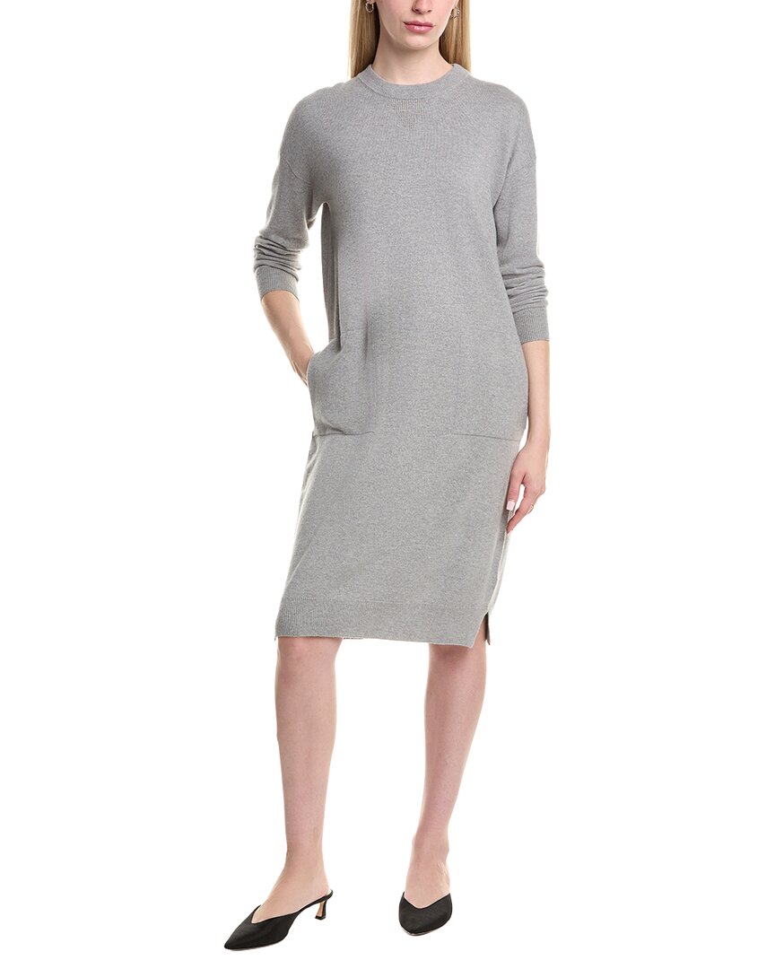 Peserico Peserico Wool, Silk & Cashmere-Blend Sweaterdress