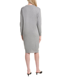 Peserico Peserico Wool, Silk & Cashmere-Blend Sweaterdress