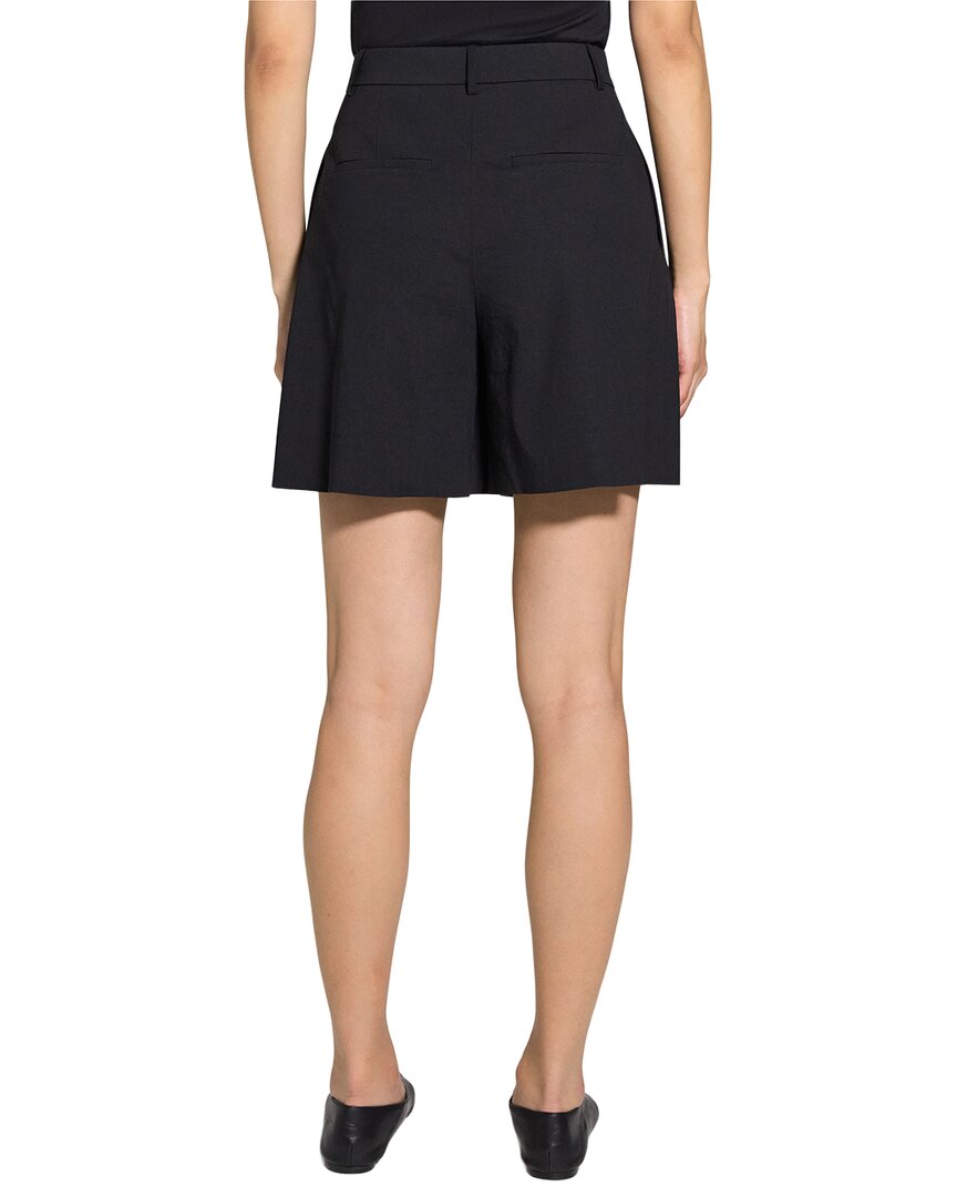 Theory Theory Linen-Blend Pleated Short