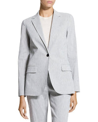 Theory Theory Staple Linen-Blend Blazer
