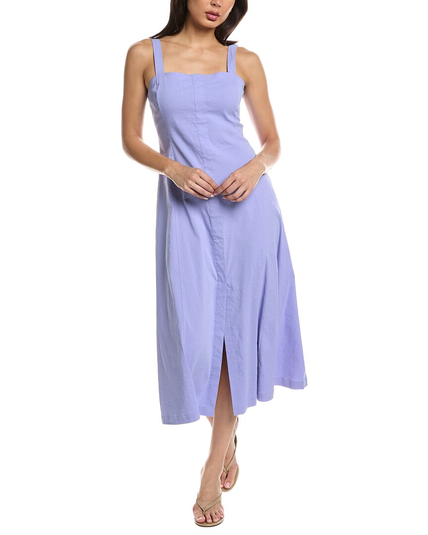 Theory Linen-Blend Dress
