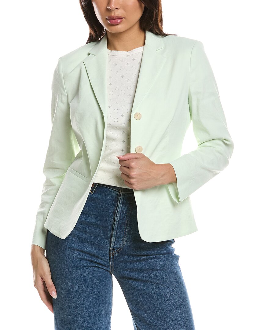 Theory Theory Linen-Blend 3-Button Jacket