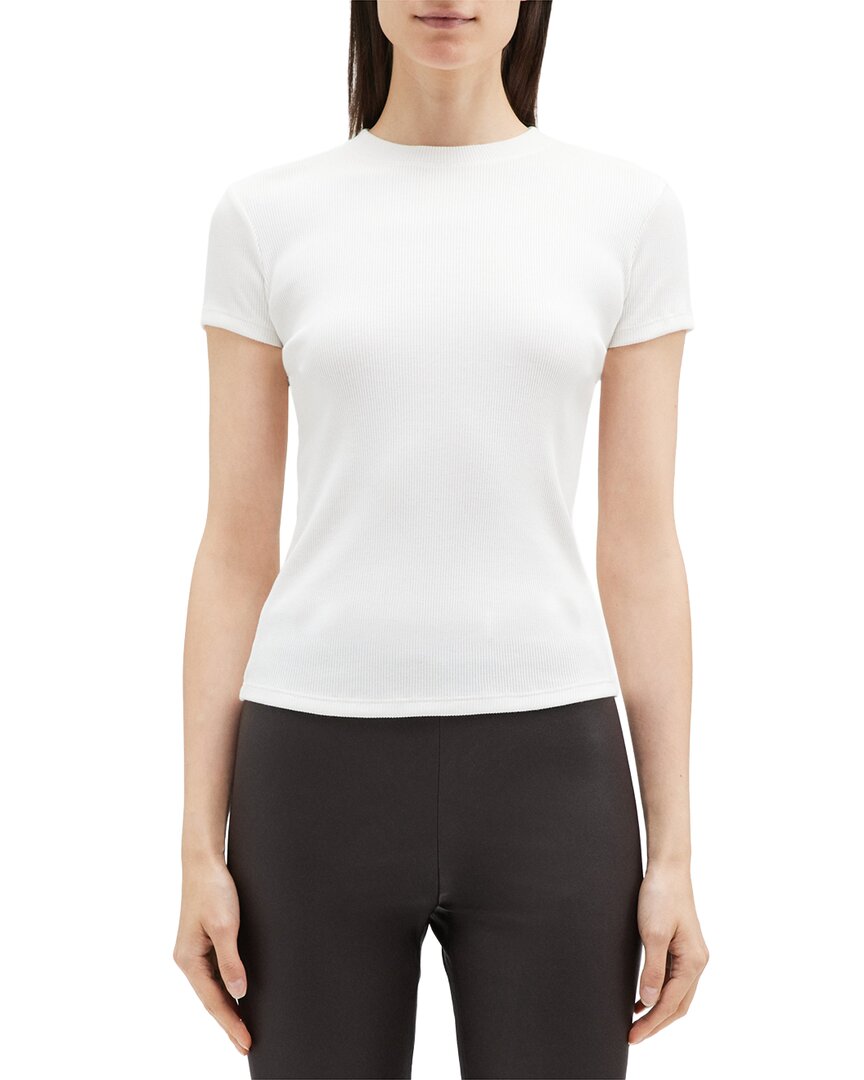 Theory Theory Ribbed Tiny T-Shirt