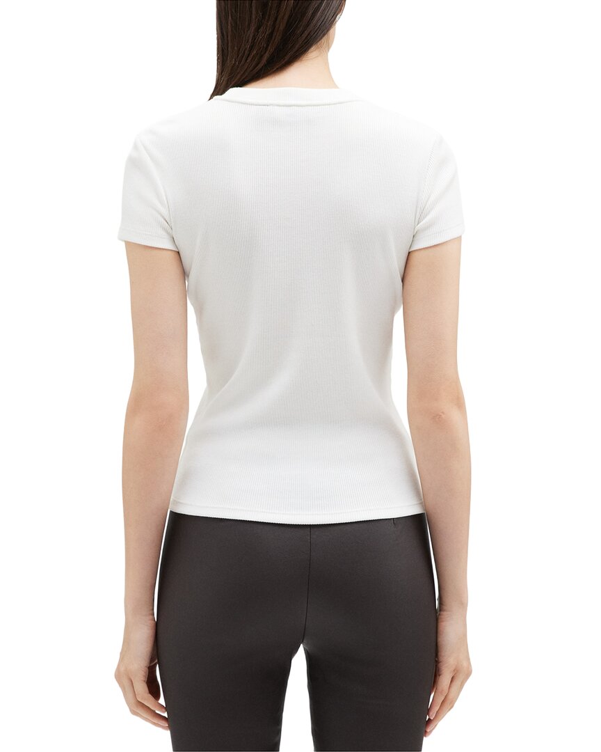 Theory Theory Ribbed Tiny T-Shirt