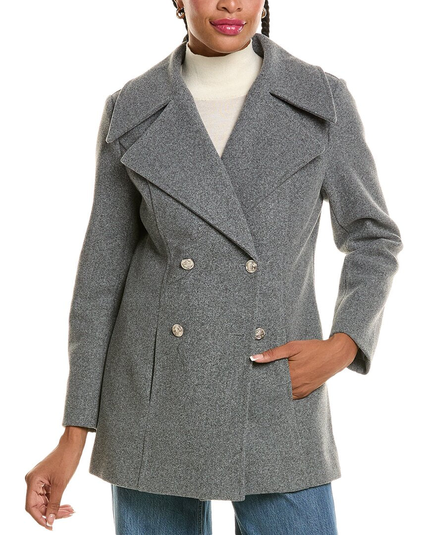 Pascale La Mode Doubled Breasted Overcoat