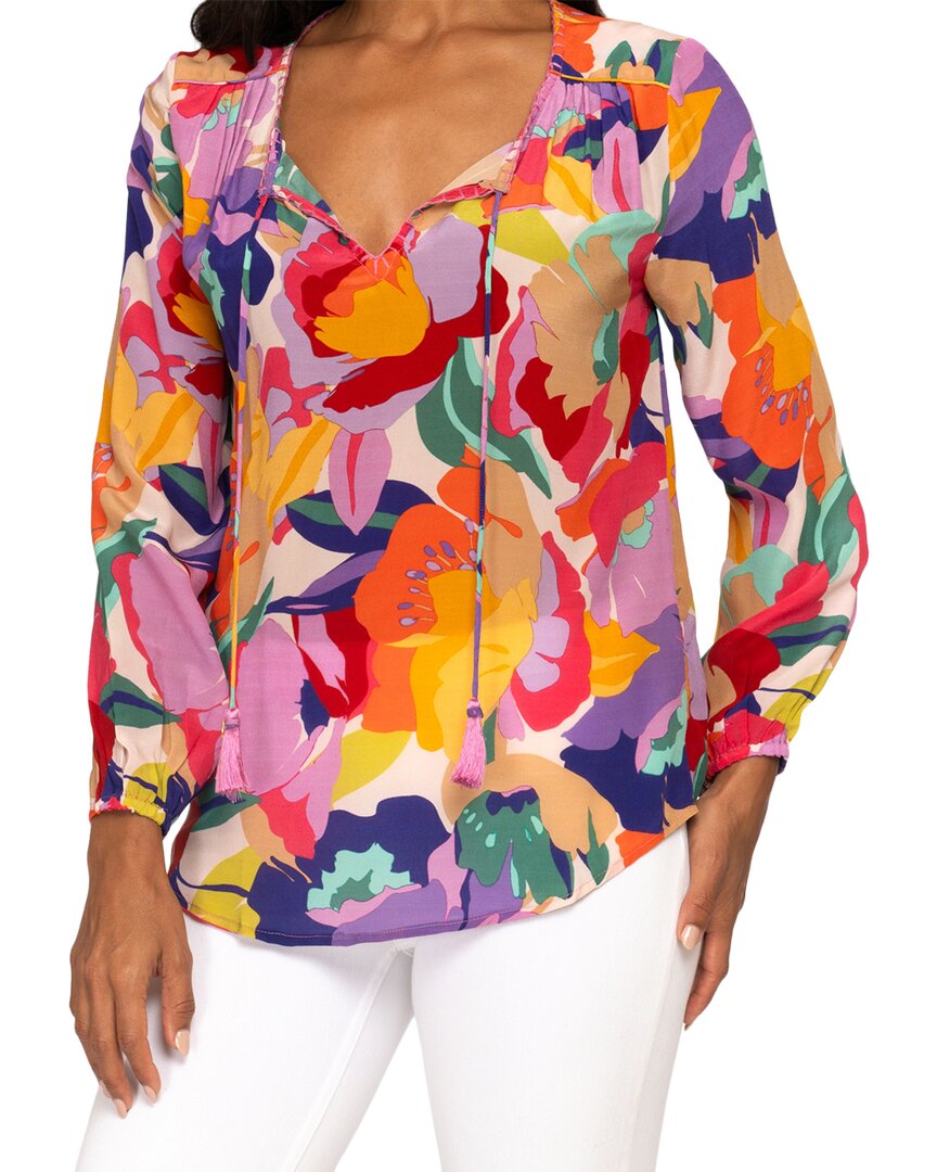 Tolani Tolani Janessa Silk Top