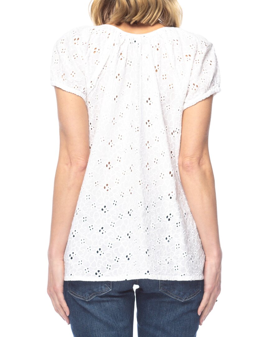 Tolani Tolani Eyelet Top