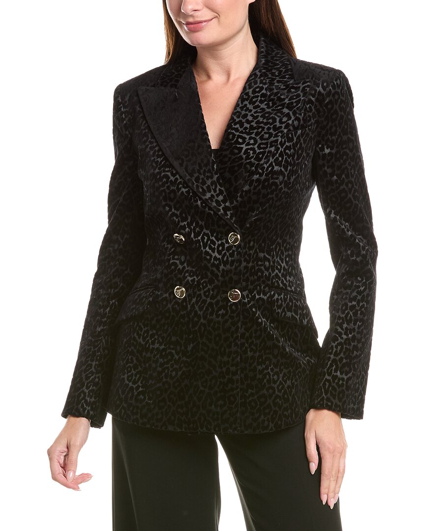 Temperley London Temperley London Lynx Velvet Double Breasted Jacket