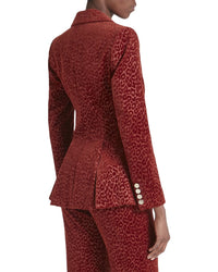 Temperley London Temperley London Lynx Velvet Double Breasted Jacket