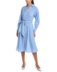 Hl Affair Stripe Shirtdress