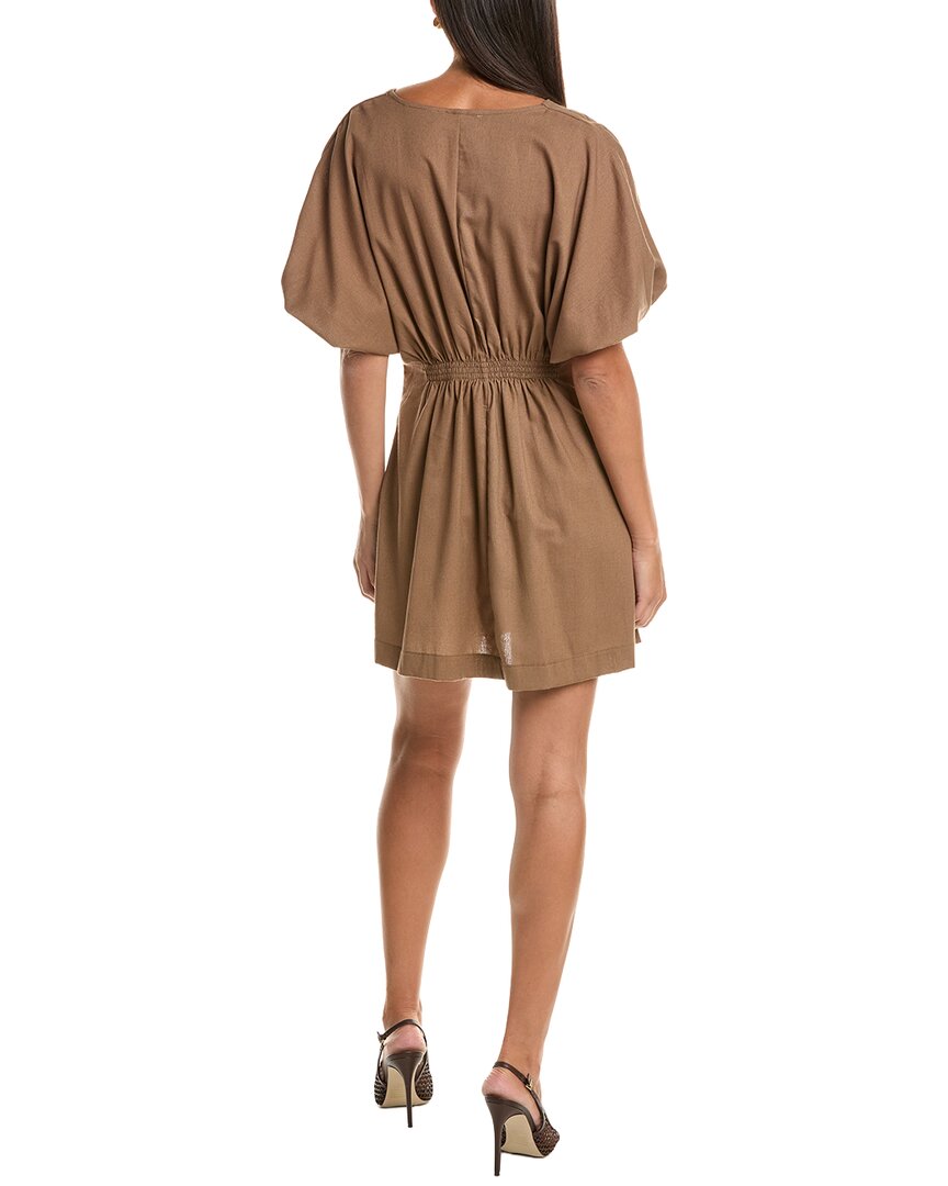 HL Affair Hl Affair Button Mini Dress