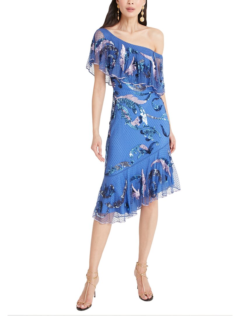 Temperley London Novella Silk-Blend Dress