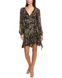 Temperley London Temperley London Silvana Silk-Blend Mini Dress