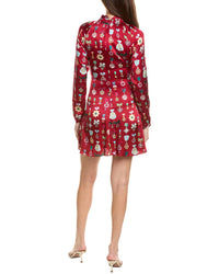 Temperley London Gloriette Silk-Blend Mini Dress