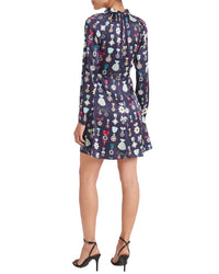 Temperley London Gloriette Silk-Blend Mini Dress
