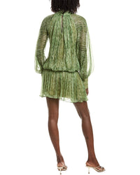 ALEXIS Alexis Hailey Silk-Blend Mini Dress