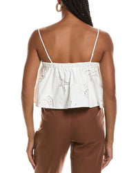 Seraphina Embroidered Lace Top