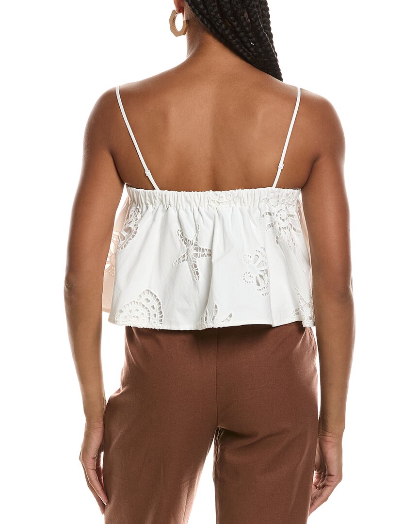 Seraphina Embroidered Lace Top