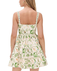 Anette Anette Linen-Blend Mini Dress