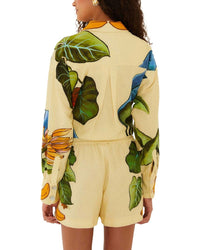 Amina Glam Shirt & Short Set