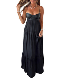 Charlotte Green Maxi Dress