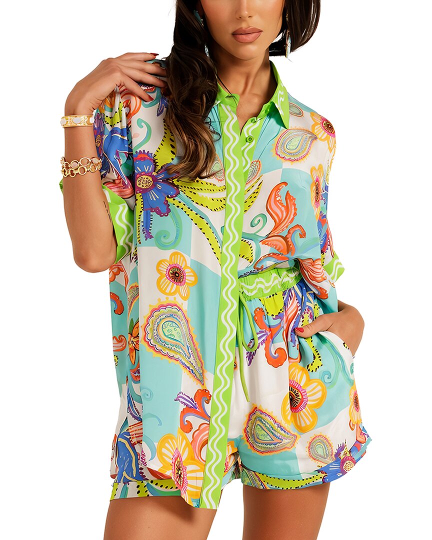 LEON GORI Leon Gori Shirt & Short Set