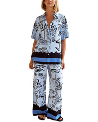 LEON GORI Leon Gori Shirt & Pant Set