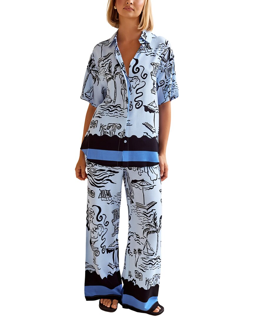 LEON GORI Leon Gori Shirt & Pant Set