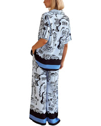 LEON GORI Leon Gori Shirt & Pant Set