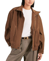 Reiss Reiss Kiara Suede Jacket