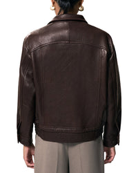 Reiss Reiss Kiara Leather Jacket