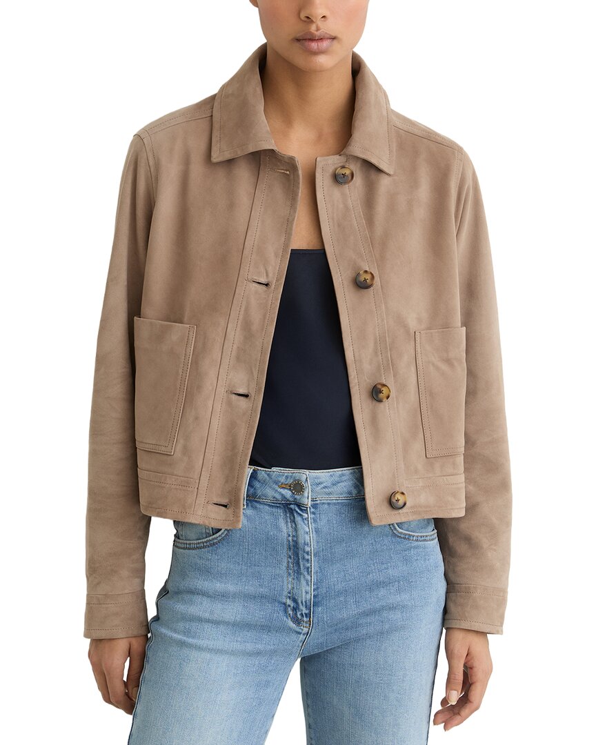 Reiss Reiss Sonny Suede Jacket