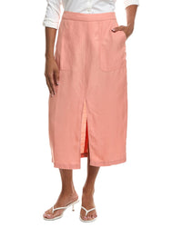 Reiss Reiss Jacqueline Linen-Blend Skirt