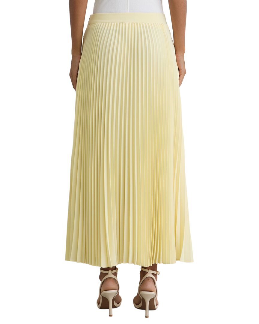 Reiss Reiss Amelie Pleated Belted Midi Skirt